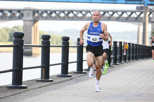Carl Leads Fast Morpeth Contingent Home On Quayside